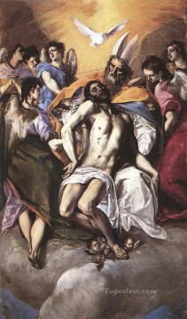  Greco Canvas - The Holy Trinity 1577 Renaissance El Greco